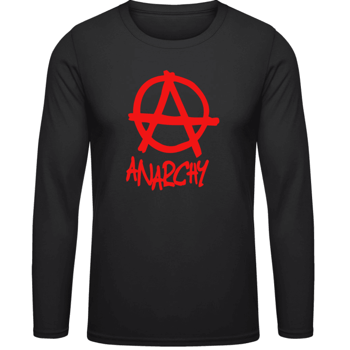 Anarchy Symbol Long Sleeve Shirt contain pic