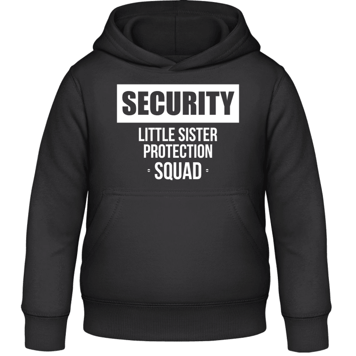 Security Little Sister Protection Kids Hoodie 0 image