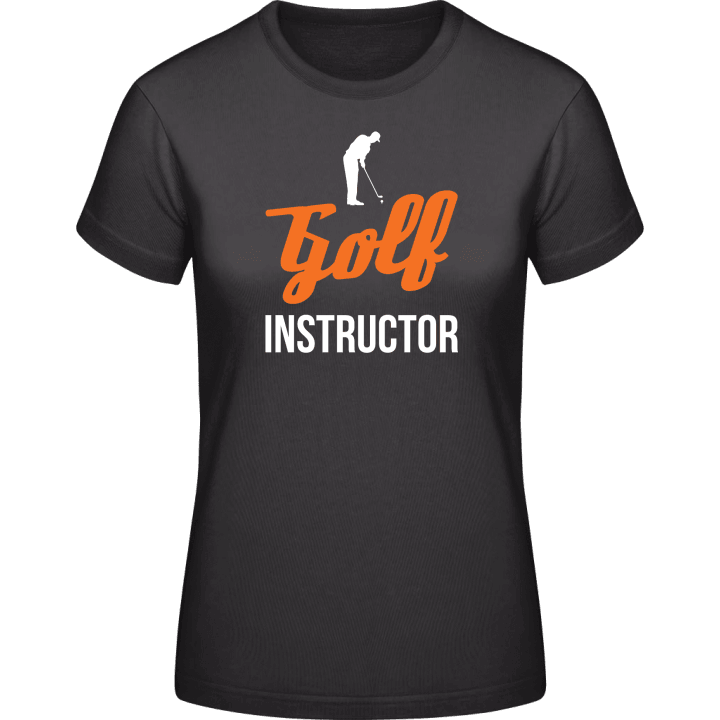 Golf Instructor T-shirt för kvinnor contain pic
