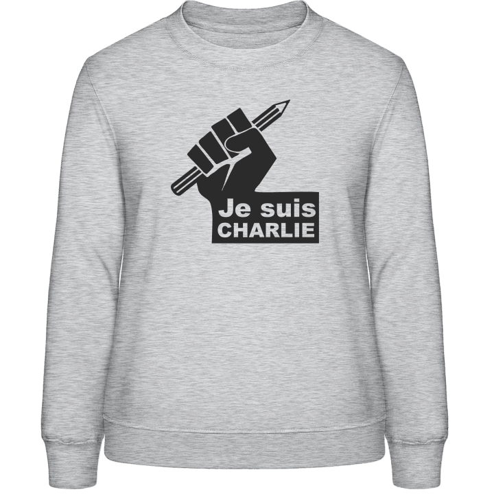 Je Suis Charlie Pen Vrouwen Sweatshirt contain pic