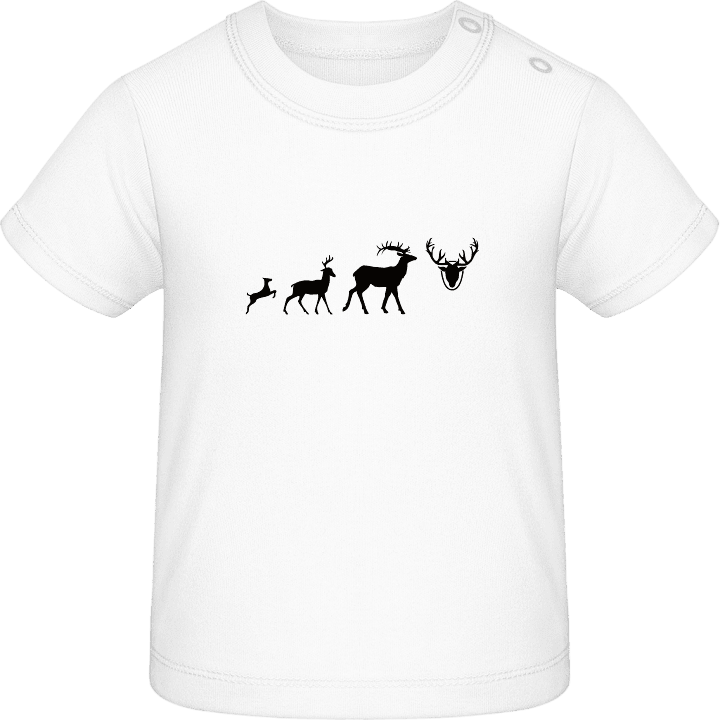 Evolution Of Deer To Antlers Baby T-skjorte 0 image