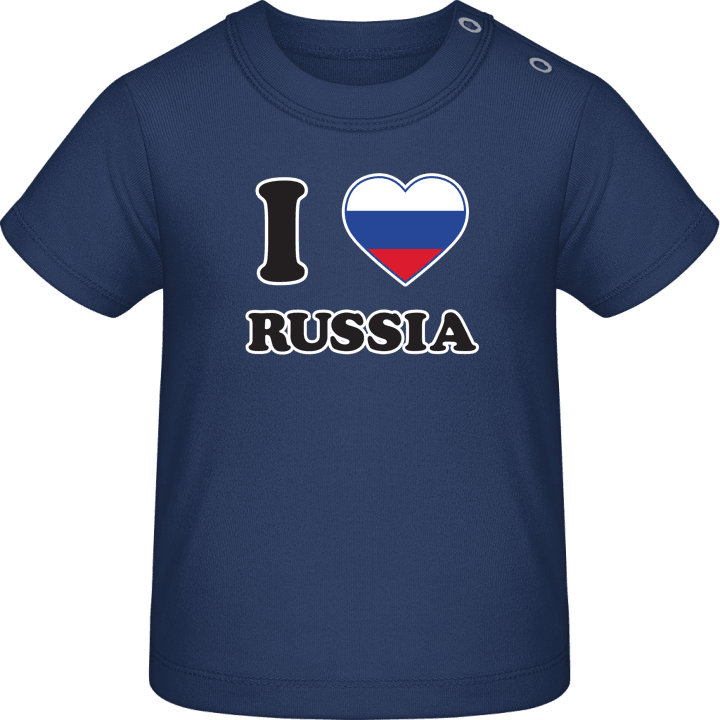 I Love Russia Baby T-Shirt 0 image