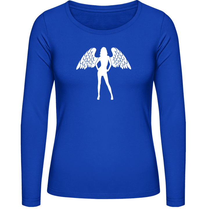 Sexy Angel Langermet skjorte for kvinner contain pic