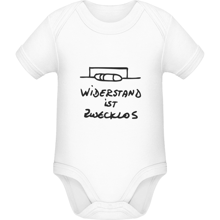 Widerstand ist zwecklos Baby romperdress contain pic