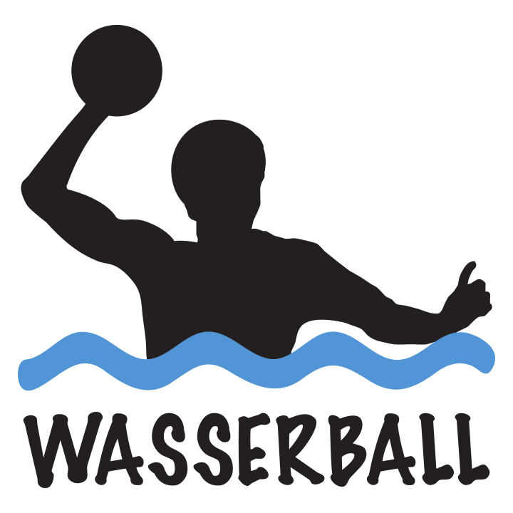 Wasserball Silhouette Kinder T-Shirt 0 image