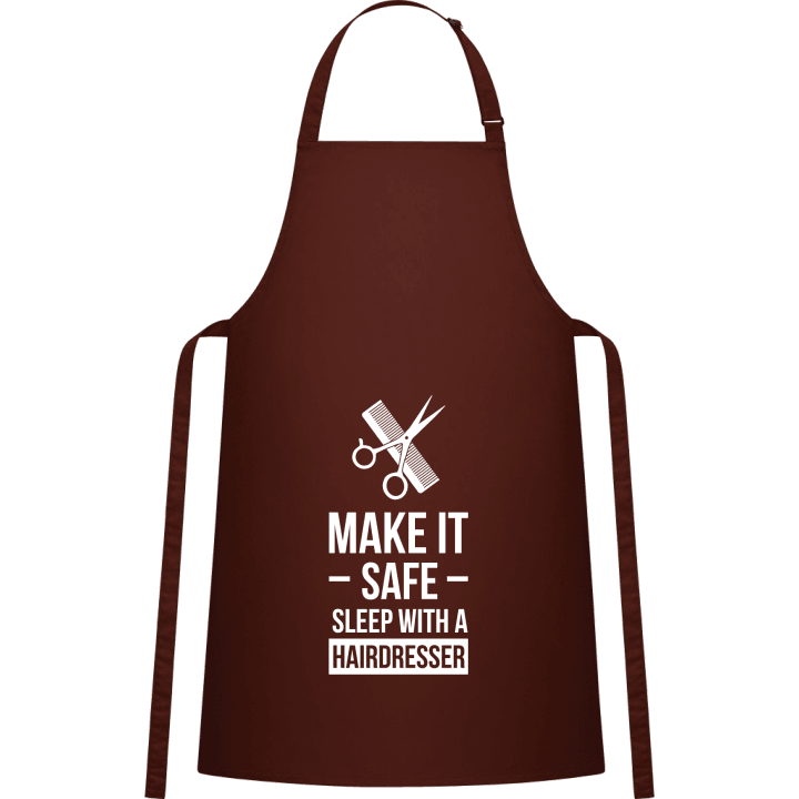 Make it Safe Sleep With A Hairdresser Kitchen Apron contain pic