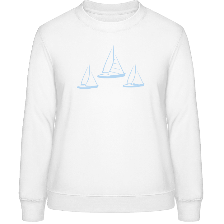 Sailboats Sweatshirt för kvinnor contain pic