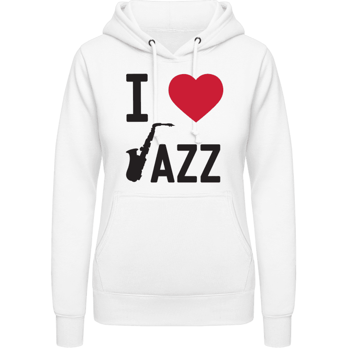 I Love Jazz Frauen Kapuzenpulli contain pic