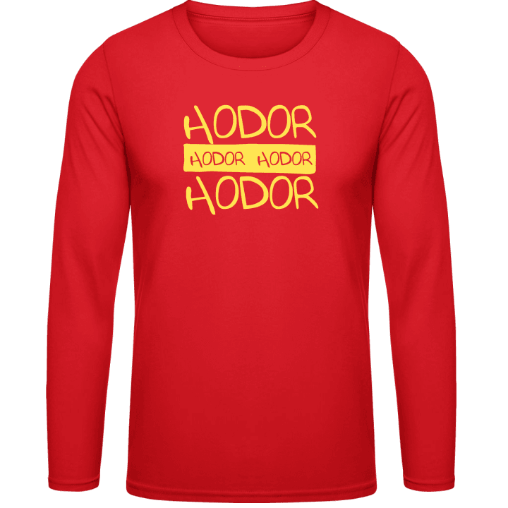Hodor Hodor Long Sleeve Shirt 0 image