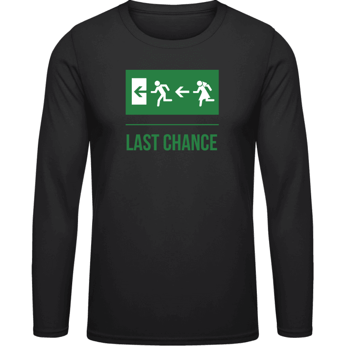 Last Chance Bachelor Långärmad skjorta contain pic