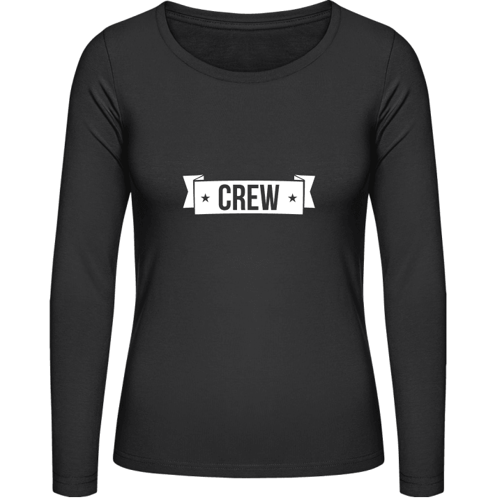 CREW + EIGENER TEXT Frauen Langarmshirt 0 image
