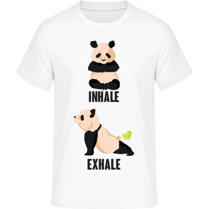 Inhale Exhale Panda  T-Shirt contain pic