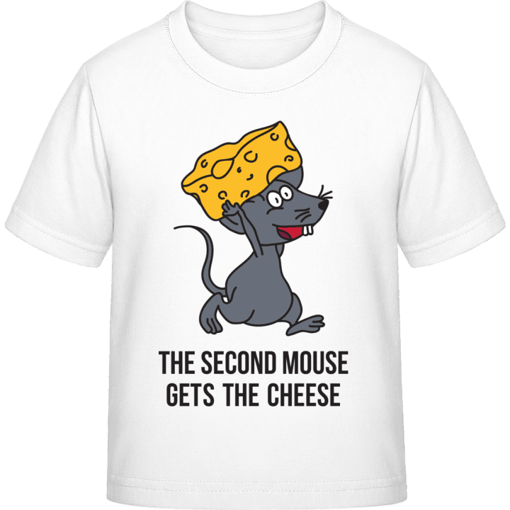The Second Mouse Gets The Cheese Maglietta per bambini contain pic