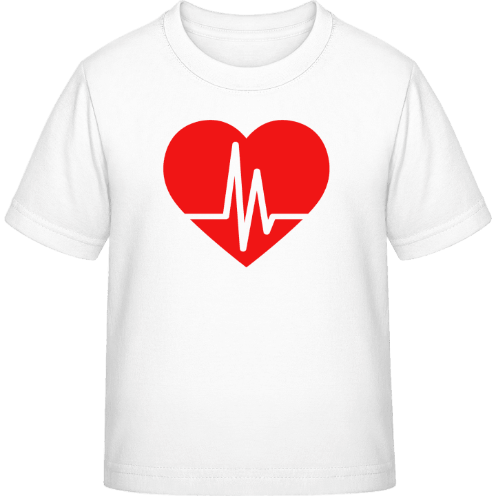 Heart Beat Logo T-skjorte for barn contain pic