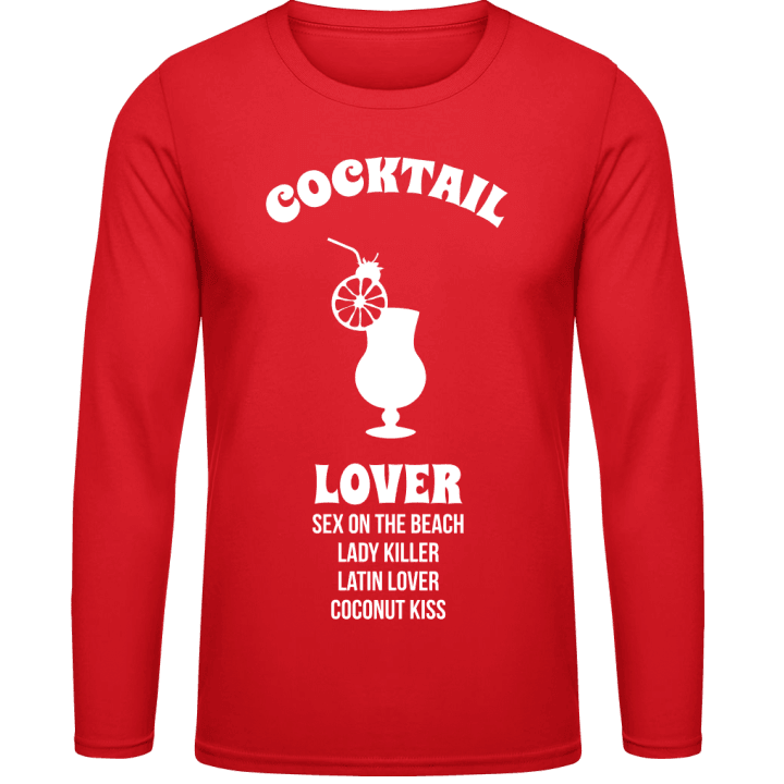 Cocktail Lover T-shirt à manches longues contain pic