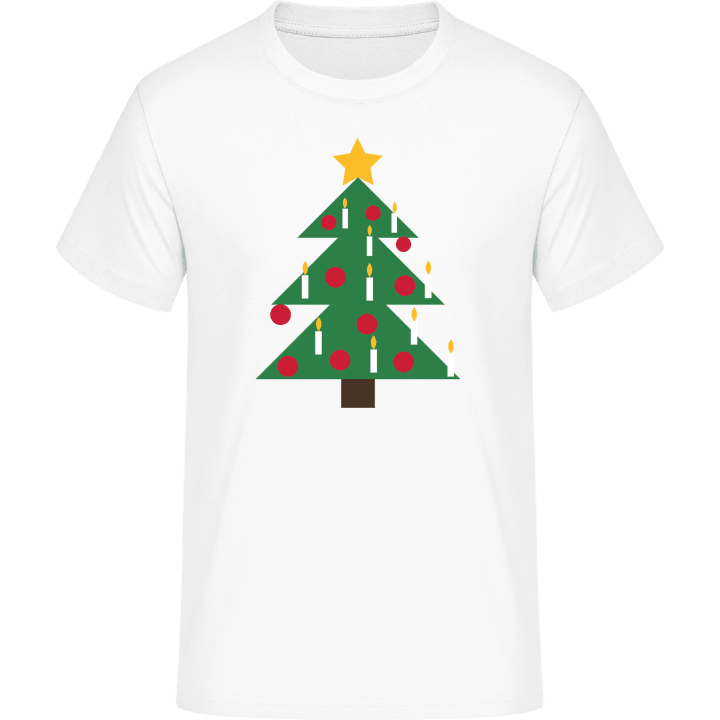Decorated Christmas Tree T-skjorte 0 image