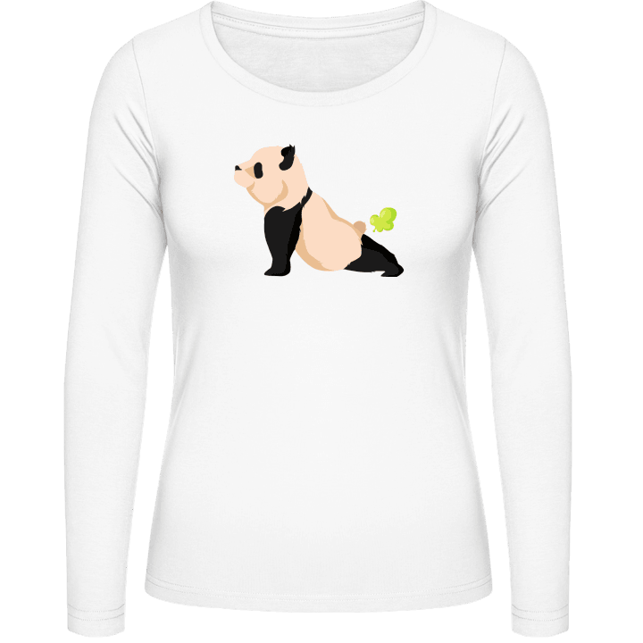 Panda Fart T-shirt à manches longues pour femmes 0 image