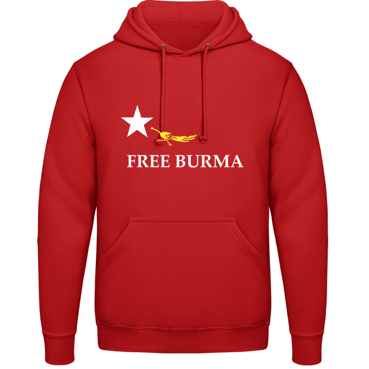 Free Burma Huvtröja contain pic