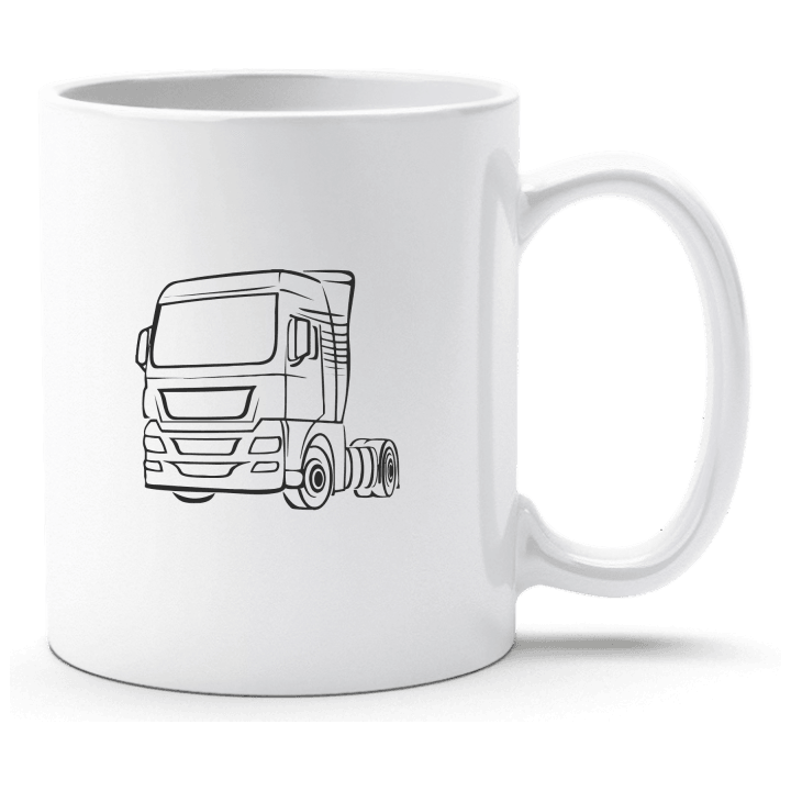 Truck Outline Tasse contain pic