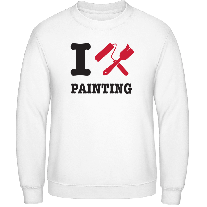 I Love Painting Sweatshirt 0 image