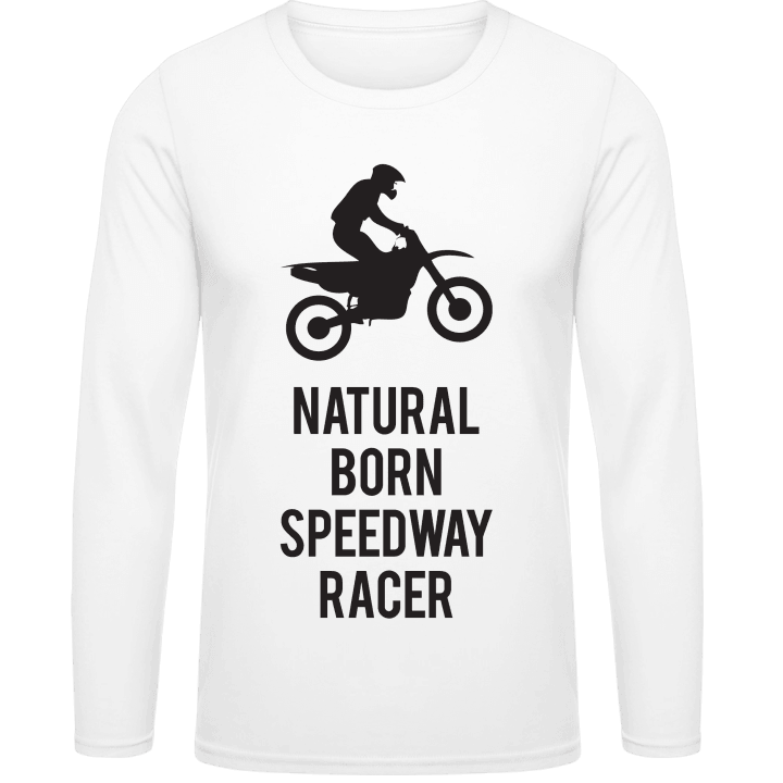 Natural Born Speedway Racer Shirt met lange mouwen 0 image