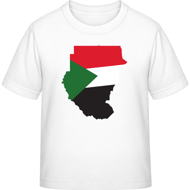 Sudan Map T-skjorte for barn contain pic