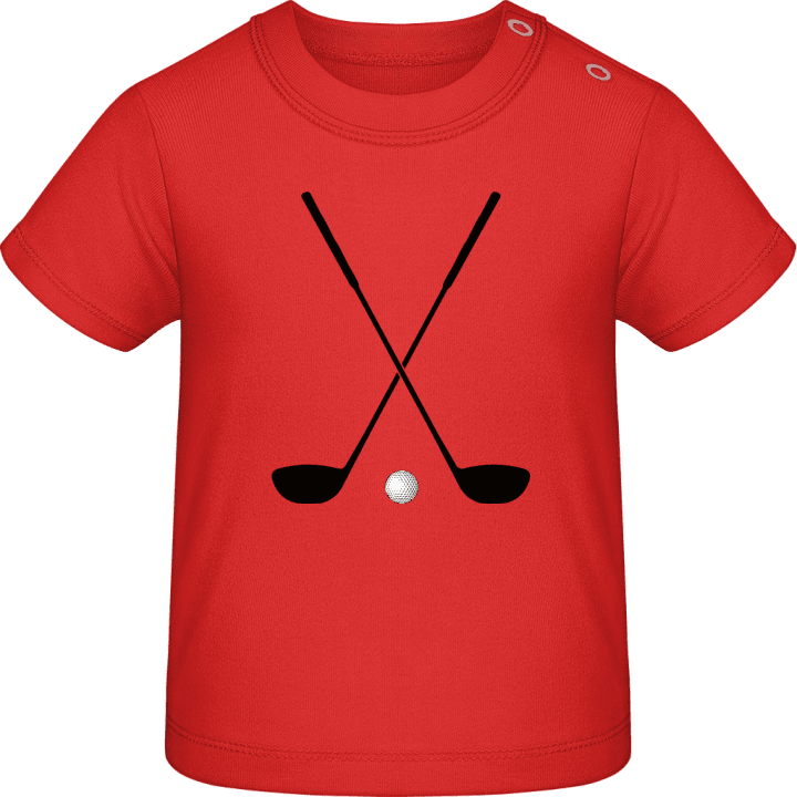 Golf Club and Ball Camiseta de bebé contain pic