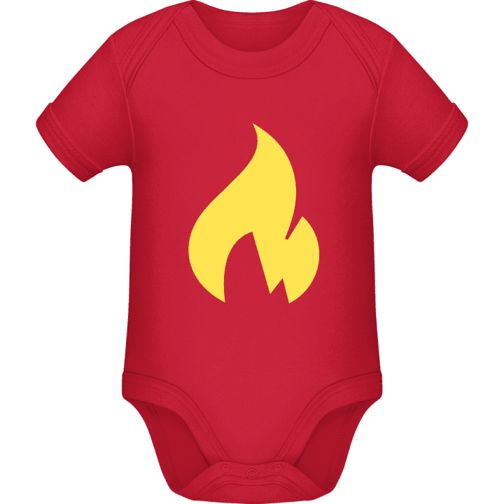 Flame Baby romperdress contain pic