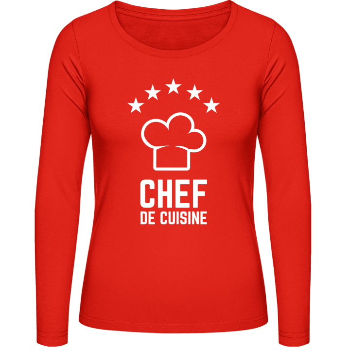 Chef de cuisine Camisa de manga larga para mujer contain pic