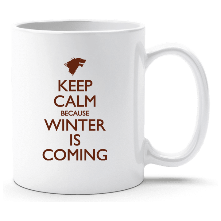 Keep Calm because Winter is coming Taza 0 image