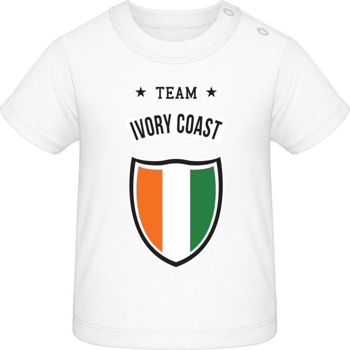 Team Ivory Coast T-shirt för bebisar contain pic