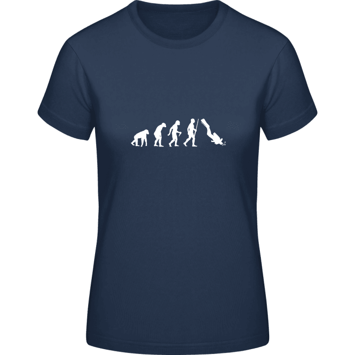 Diver Evolution Vrouwen T-shirt contain pic