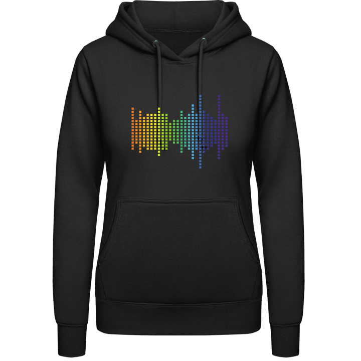 Printed Equalizer Beat Sound Vrouwen Hoodie contain pic