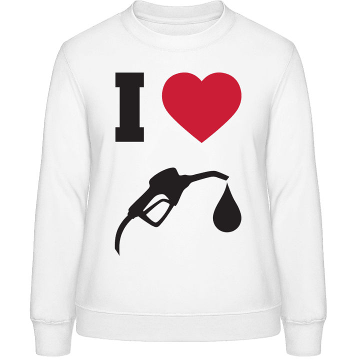 I Love Fuel Sweat-shirt pour femme contain pic