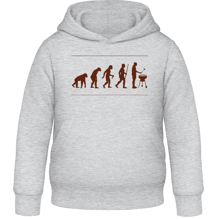 Funny Griller Evolution Kids Hoodie contain pic