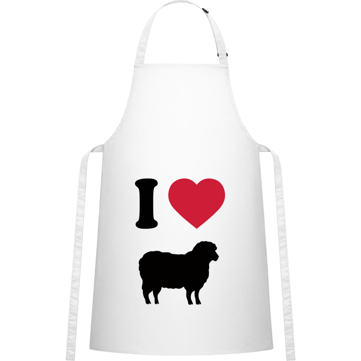 I Love Black Sheeps Kitchen Apron 0 image