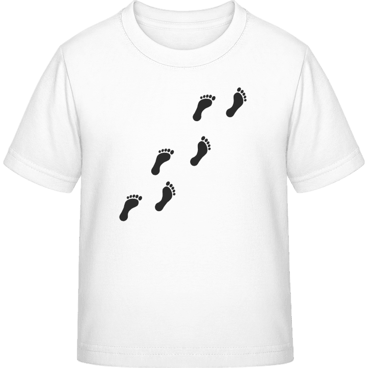 Foot Tracks Kinderen T-shirt contain pic