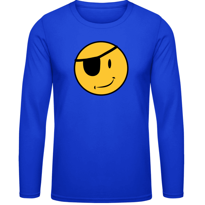Pirate Eye Smiley T-shirt à manches longues contain pic