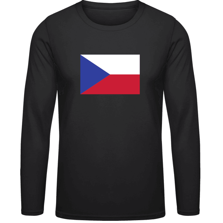 Czechia Flag Langermet skjorte contain pic