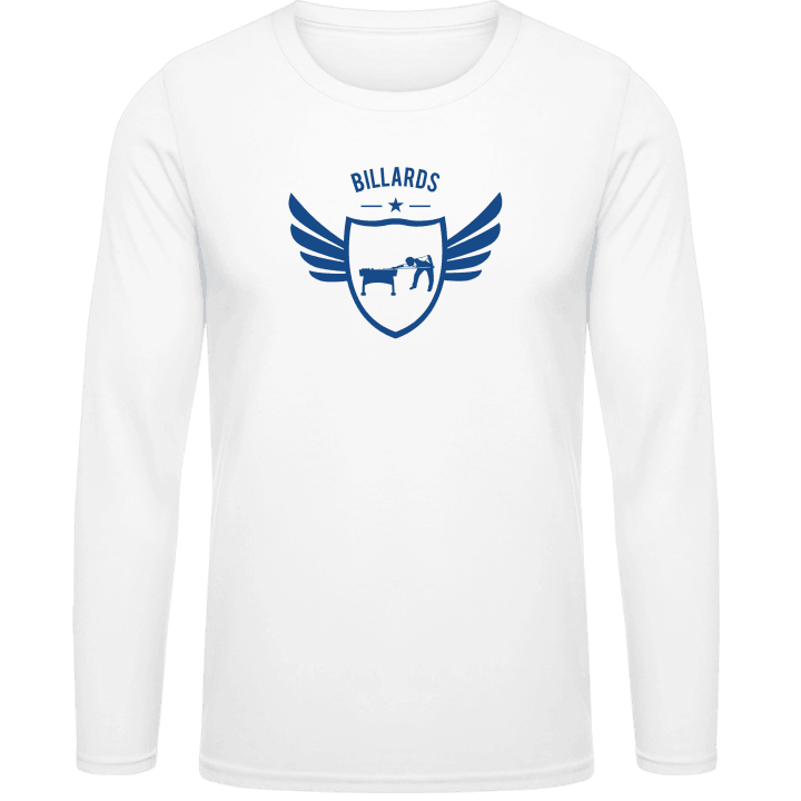 Billiards Winged T-shirt à manches longues contain pic