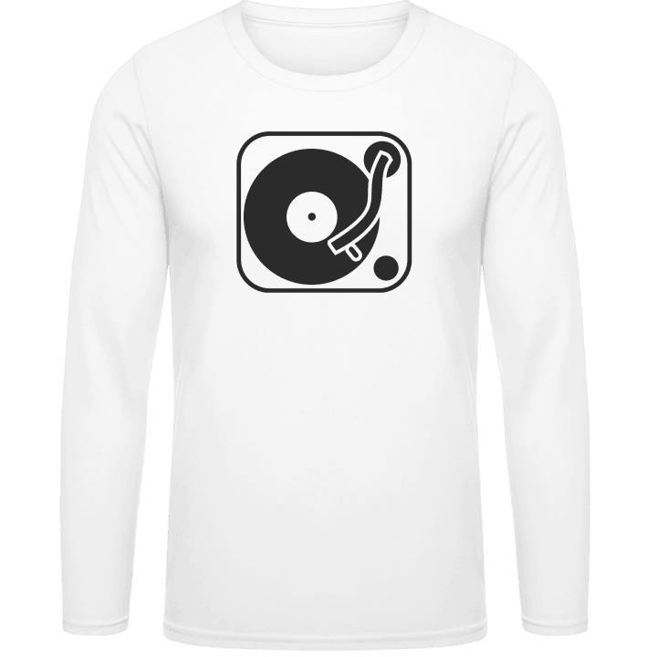 Turntable DJ Vinyl Langarmshirt contain pic