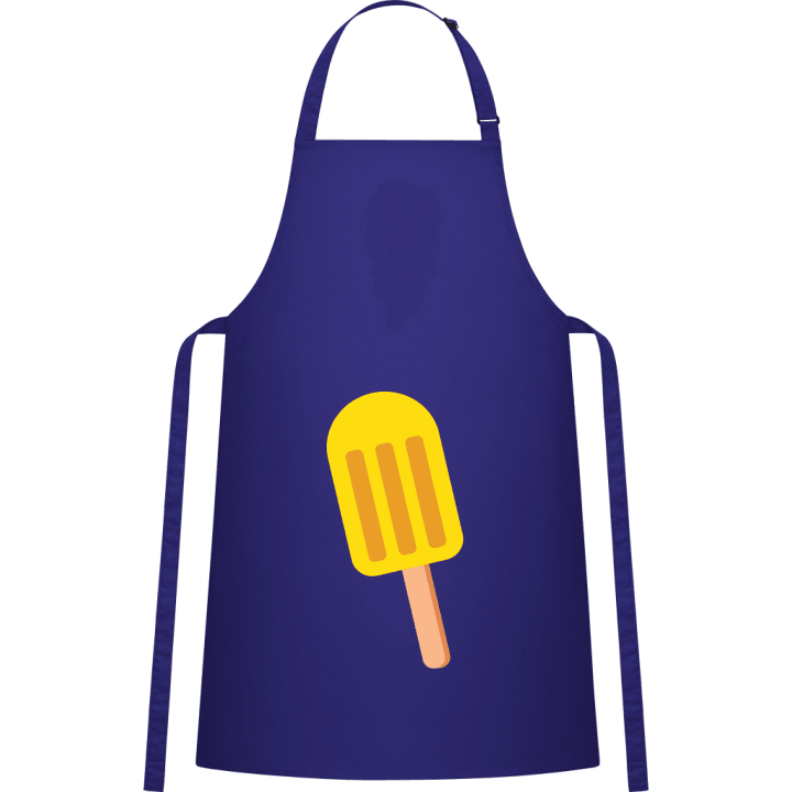 Yellow Ice cream Förkläde för matlagning contain pic