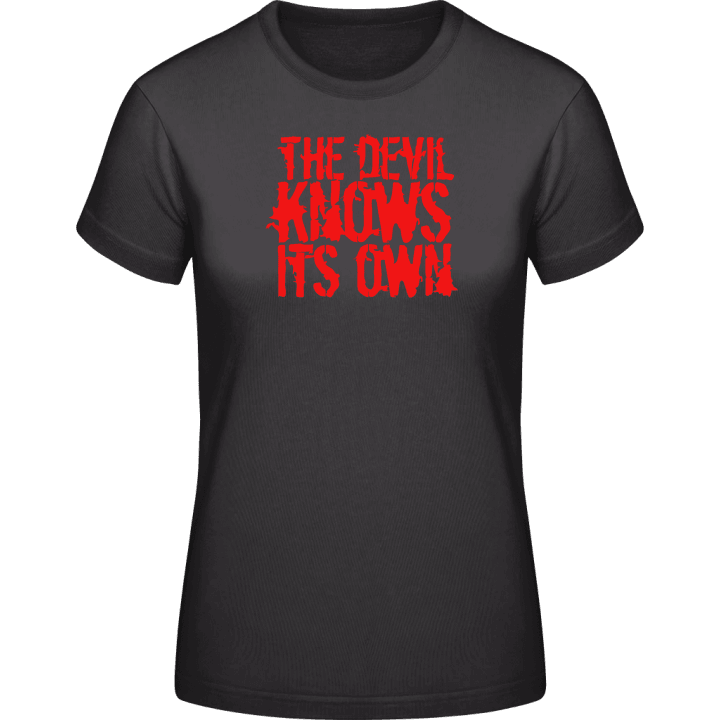 Devil T-shirt pour femme contain pic