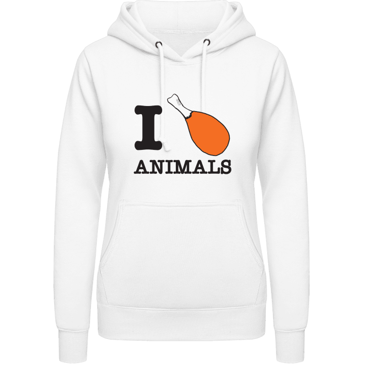 I Heart Animals Women Hoodie contain pic