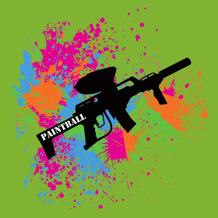 Paintball Gun Splash Langarmshirt 0 image