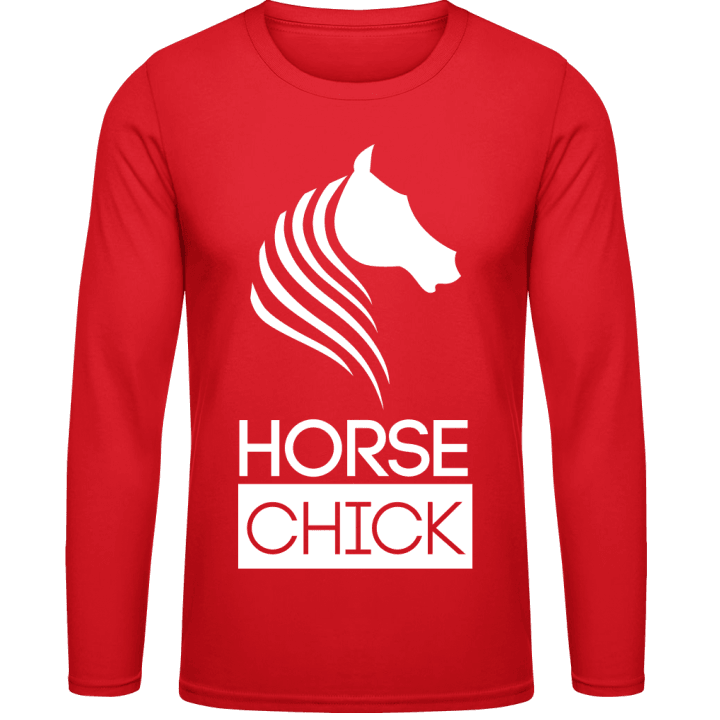 Horse Chick Camicia a maniche lunghe 0 image