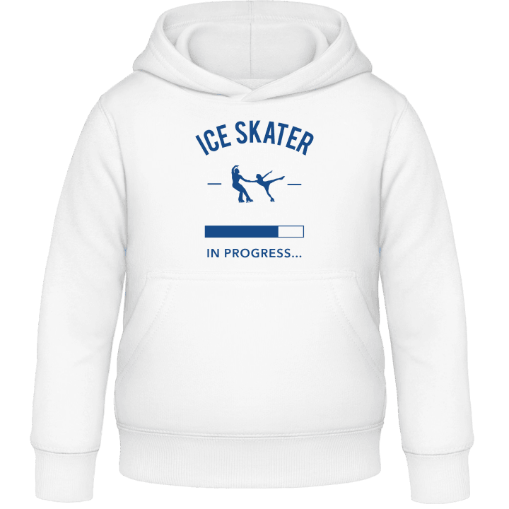 Ice Skater in Progress Sweat à capuche pour enfants contain pic