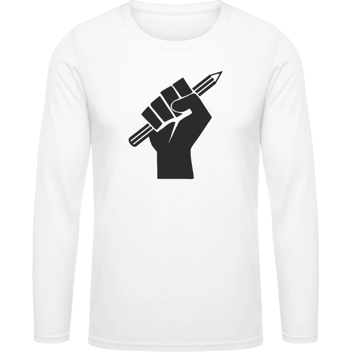 Pen Power Freedom Of Press Langarmshirt contain pic