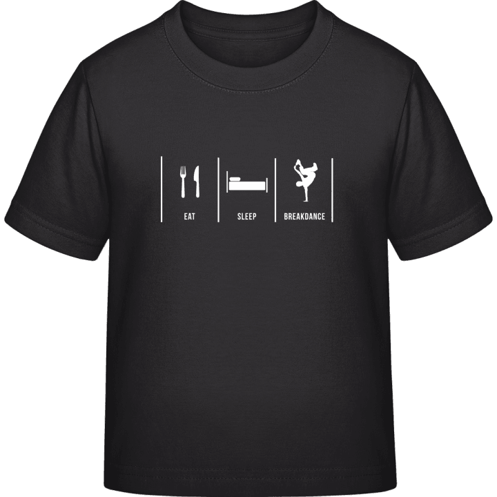Eat Sleep Breakdance T-shirt för barn contain pic