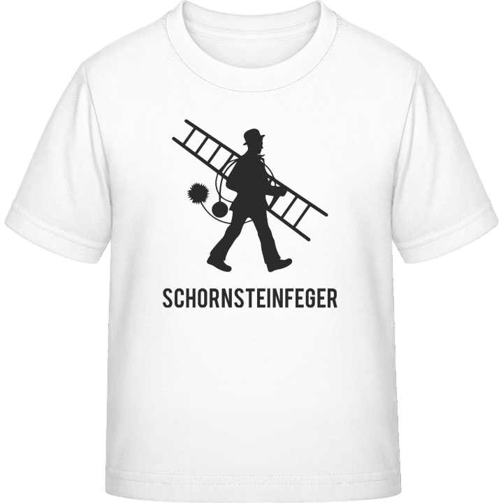 Schornsteinfeger mit Leiter Kinder T-Shirt contain pic